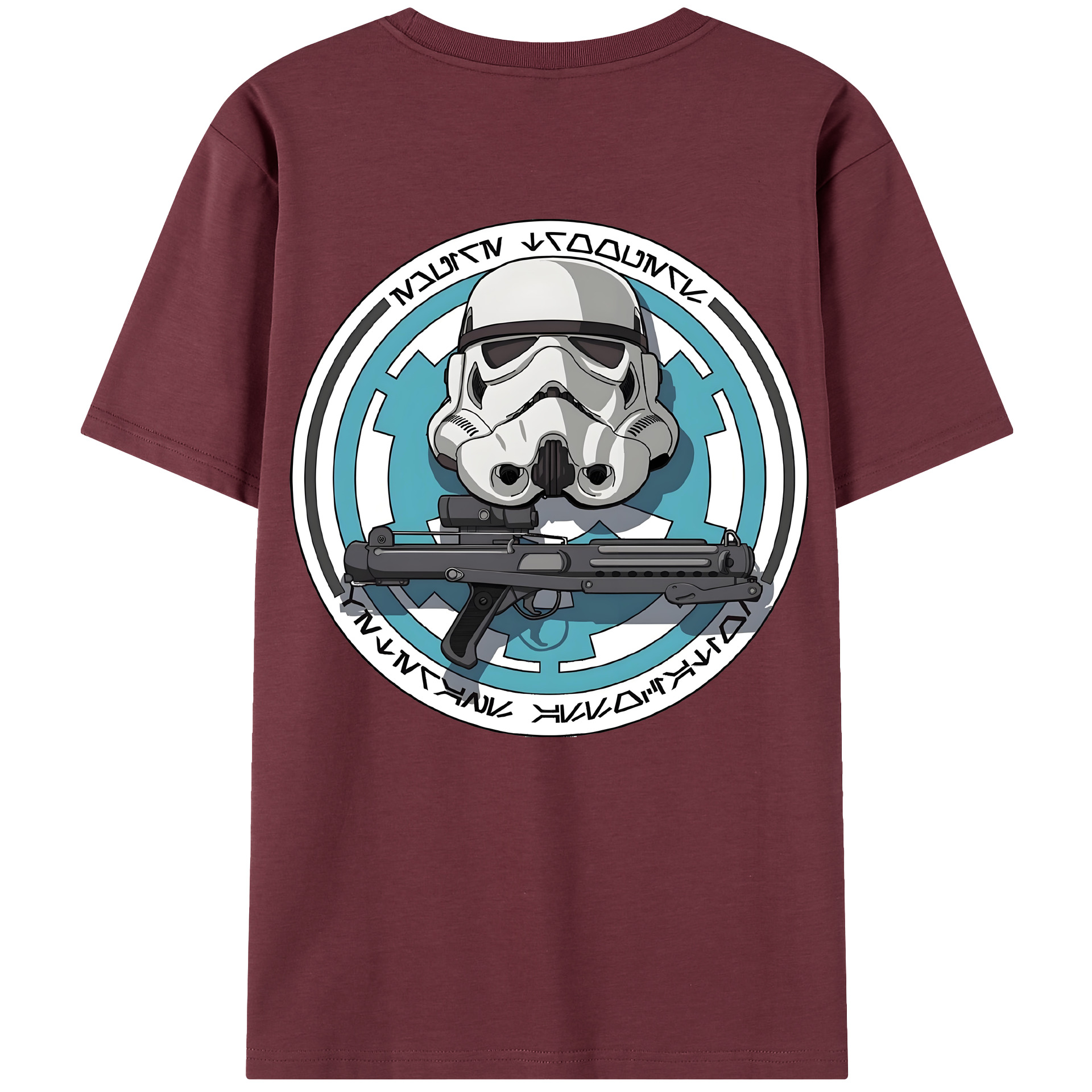 （画像用） スター・ウォーズ Star Wars 綿100％半袖Tシャツ（背面プリント）